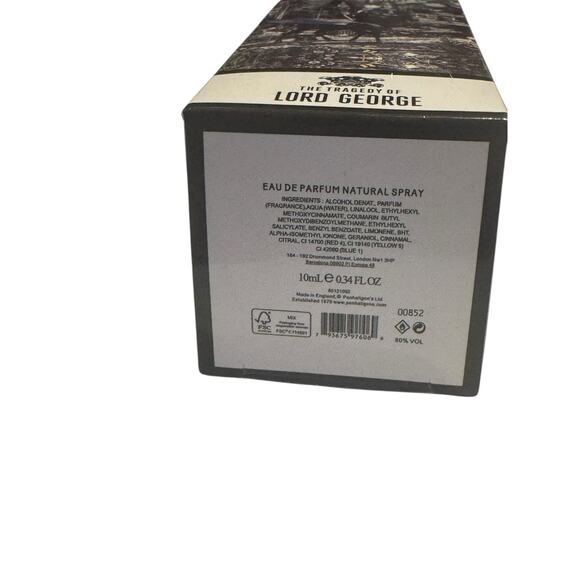 Penhaligon's The Tragedy of Lord George Portraits Collection 0.34 oz READ FLAW - Picture 4 of 4